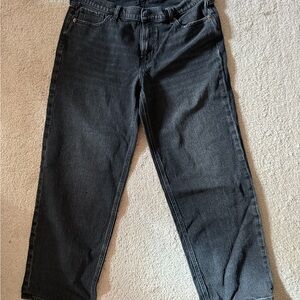 Old Navy Charcoal Boyfriend Jeans